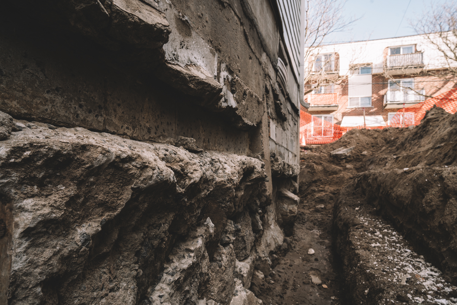 Réalisation réparation de fondation