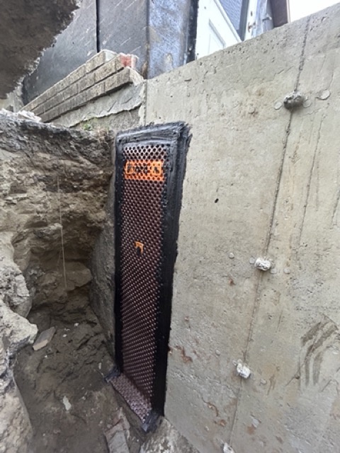 Réalisation réparation de fissure