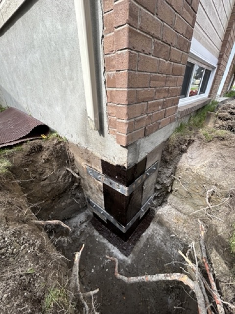 Réalisation réparation de fissure