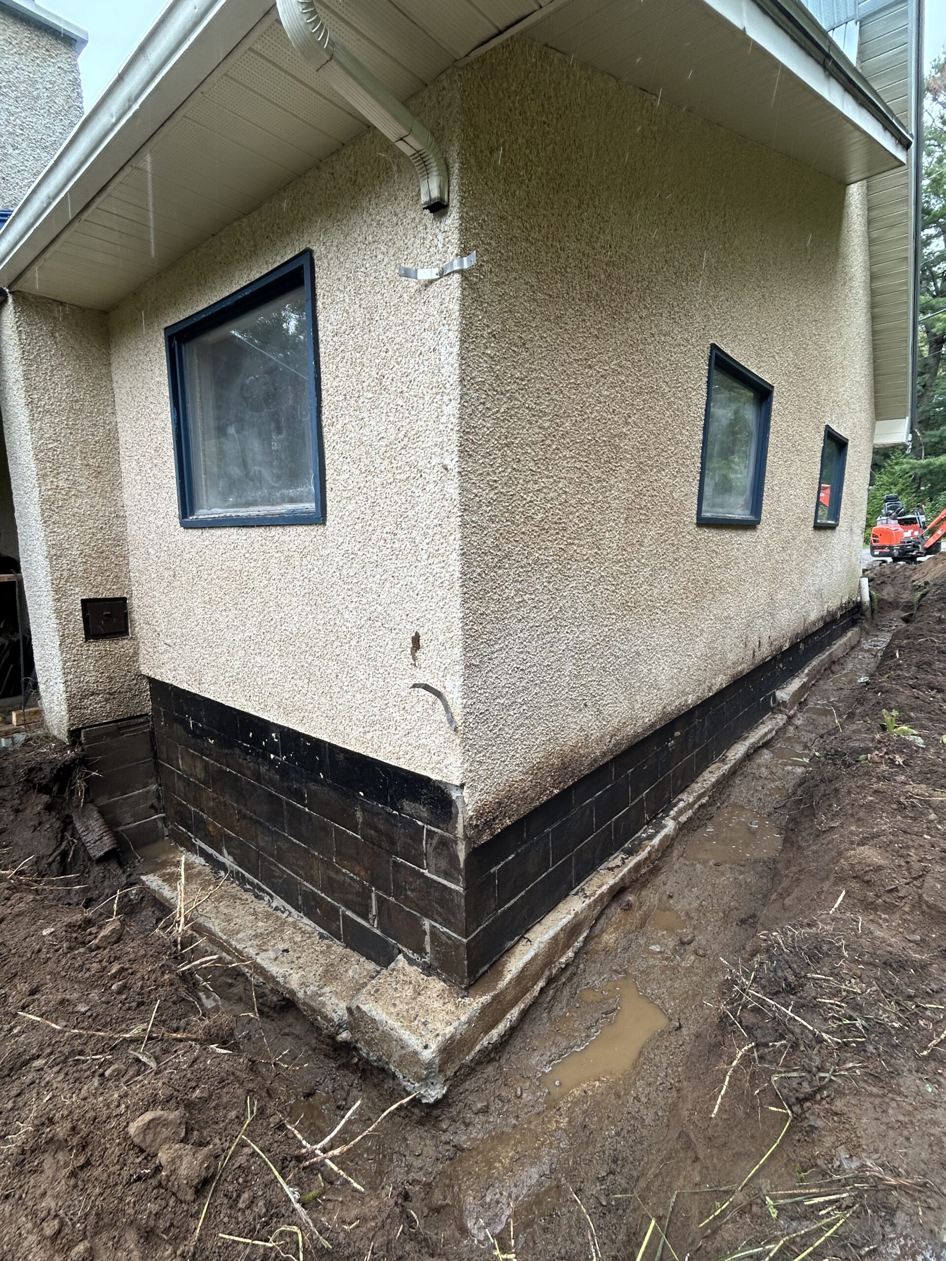 Réalisation réparation de fondation