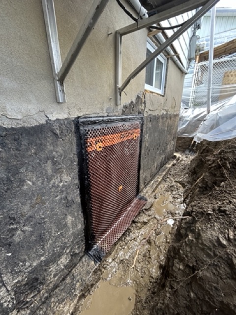 Réalisation réparation de fissure